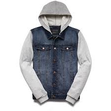Forever 21 Men S Hooded Denim Jacket Hooded Denim Jacket Denim Jacket Men Denim Jacket