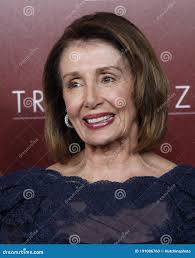 Nancy Pelosi Red Stock Photos