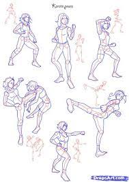 You will thus find your usual heroes from naruto one piece or bleach but also characters that we see less often as kirito the main protagonist of the excellent anime sword art online. Drawing Two People Fighting Drawing Reference