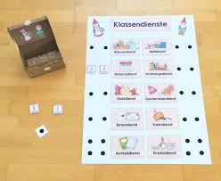 Klassendienste In Der Grundschule Grundschule Erste Klasse Grundschullehrer