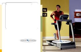 vision fitness t9550 user manual