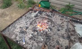 How to start a coal forge. Charcoal Forge Design Picture Heavy Tools And Tool Making Bladesmith S Forum Board