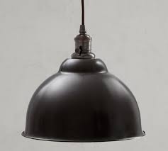 Custom Metal Bell Cord Pendant Pottery Barn