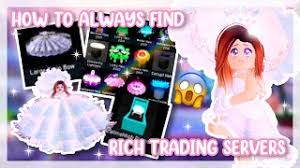 One of our influencers made this discord server, oceanorbs! 3 Ways On How To Always Join Rich Trading Servers In Royale High Itzsofia Girl Youtube