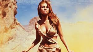 After escaping from an attack by a giant lizard and.\r. One Million Years B C And That Animal Skin Bikini That Moment In