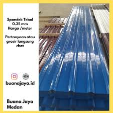Juga terjadi getaran, kami yang bekerja di pabrik sebelah juga terasa, kata surya, warga sekitar pabrik, medan. Seng Atap Spandek Spandeck Tebal 0 35mm Per Meter Medan Shopee Indonesia