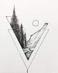 Tattoo Tattoo Art Drawings Simple Landscape Tattoo Tattoo Images