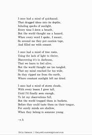 If You Cannot Be A Poet Be The Poem Words Eh Poems Erin Hanson Poems