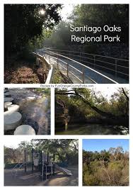 Santiago oaks regional park is 3/4 mile away with signs but go 1/4 mile to oak lane and turn right, bear left on windes again in 1/4 more mile shorter hikes: Santiago Oaks Regional Park In Orange Fun Orange County Parks Beginner Hiking Homeschool Field Trips Santiago