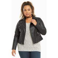 Torrid Faux Leather Moto Jacket 56 Liked On Polyvore Featuring Outerwear Jackets Torrid Leather Moto Jacket Faux Leather Moto Jacket Moto Jacket Outfit