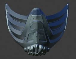 I originally got this mask to go with the mortal kombat costume that was also sold here, because the mask it came with was a simple rubber mask with a strap to go around the head and only covered the front half of the head. Sub Zero Mask Like As From Mortal 3d Printable Model 4