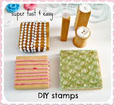 Carefully cut out the card, making sure it's not lopsided or irregular in shape. Fast Easy Diy Stamps How To Make A Stamper How To By Jenny H