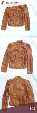 Xhilaration Faux Leather Moto Jacket Faux Leather Moto Jacket Clothes Design Jackets