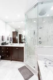 This luxury marble bathroom design is an interesting combination of traditional and contemporary design that seems to work. Marble Luxury Bathroom Contemporary Bathroom Atlanta By Mi Kin Creations Inc Houzz