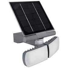 Pacific Accents 10 H Gray Solar Led Outdoor Flood Light 42v84 Lamps Plus