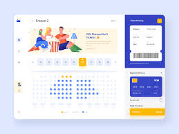 Tickets Booking Dashboard Web Design Dashboard Design Cinema Ticket