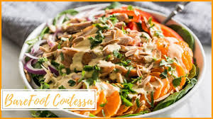In the spring for endive and fava salad tartines, in the summer with fresh tomatoes and basil, and in the fall and winter. Barefoot Contessa Chinese Chicken Salad Inagarten Youtube