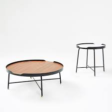 Your coffee table is the center of your room. Contemporary Coffee Table Monty Dare Studio American Walnut Brass Hpl