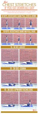 Chest Stretches Do You Sit Down All Day Tight Muscles Chest Muscles Daily Workout