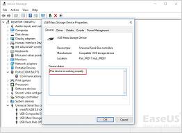 This error is noticeable in the device manager status under the properties. Error Code 43 How To Fix Usb Device Not Recognized Easeus
