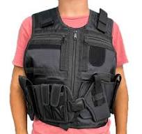 Capa De Colete Tático X-tudo Preto Segurança Airsoft Tatico