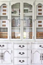 Hutches add storage space, style, and organization to your dining room, kitchen, or any room with our expertly handcrafted hutch cabinets, breakfronts, buffet credenzas. Office Storage Hutch Makeover Love Grows Wild