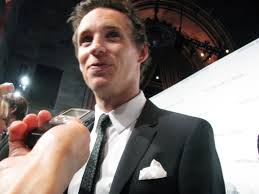 Look at that, he said, pointing to a small bright blue patch in. Eddie Redmayne