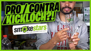 Gerade bong mit blauem logo. Brauche Ich Ein Kickloch Bei Meiner Bong Youtube