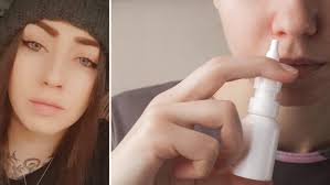 Sandra, 25, lider av kronisk nästäppa