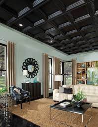 Great diy tutorial on how to raise your ceiling height when you have a flat or dropped ceiling. Installing A Coffered Ceiling In Your House Dropped Ceiling Coffered Ceiling Home