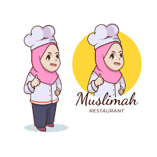 Check spelling or type a new query. Muslim Girl Chef With Hijab Mascot Logo 3059108 Vector Art At Vecteezy