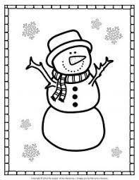 Build your friend gary the snowman. Free Printable Snowman Coloring Pages The Keeper Of The Memories