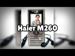Photos of the Haier M260
