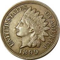 1899 Indian Head Penny Value Cointrackers