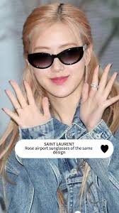 Zhe same SAINT LAURENT sunglasses that ROSE wore #saintlaurent #sunglasess  #sunglassesforwomen #foryou #2024