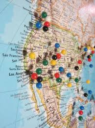Personalized push pin travel maps with pins to track and display your travels. Pin On For My Mansion