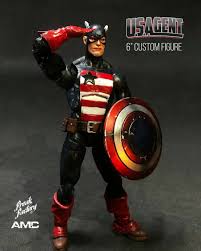 Alternate reality versions · television · video games · us agent comics. Antonio Torres On Instagram Us Agent 6 Custom Figure Usagent Marvelcomics Marvellegends Actionfigure Customfigure Collectibles Customexico Amc