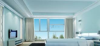 Paint mixed with phosphorescent pigments. Living Room Light Blue Walls Homedecorations