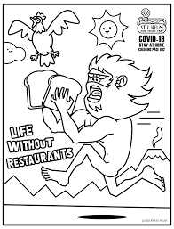 If your kids are obsessed with ryan's world, or his t.v. Covid 19 Stay At Home Coloring Pages Stu Helm Food Fan