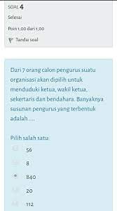 Maybe you would like to learn more about one of these? 4 Dari 7 Orang Calon Pengurus Suatu Organisasi Akan Dipilih Untuk Menduduki Ketua Wakil Ketua Brainly Co Id