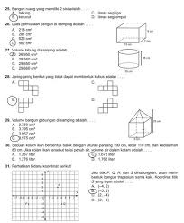Maybe you would like to learn more about one of these? Soal Luas Permukaan Bangun Ruang Gabungan Kelas 6 Berbagai Ruang
