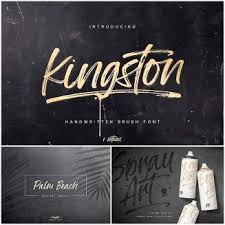 Truetype format is suitable for windows, linux and mac. Kingston Brush Font Free Download Brush Font Brush Fonts Free Free Script Fonts