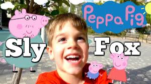Peppa Pig SLY FOX Playground Games for Kids