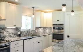 I initially decided to change out the hardware from the awful stainless steel handles that were on there, to flat black finish handles. 110 Best Grey Countertops Ideas Countertops Kitchen Remodel Grey Countertops