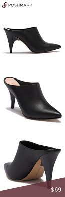This offer has been tested and approved. Avec Les Filles Jamie Leather Mules Size 9 Pointy Shoes Leather Mules Avec Les Filles