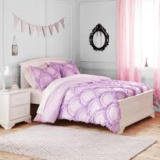 Best selection of kids furniture to reflect your style for full mini lavender bedding sets. Better Homes And Gardens Kids Lavender Ruffle Bedding Comforter Set Walmart Com Walmart Com