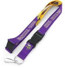 Great vikings slogan ideas inc list of the top sayings, phrases, taglines & names with picture examples. Minnesota Vikings Lanyard Breakaway Style Slogan Design Sports Fan Shop