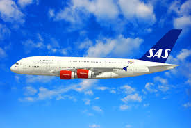 Sas Airbus A380 Scandinavian Airline System Scandinavian Airlines System Scandinavian Airline Check In