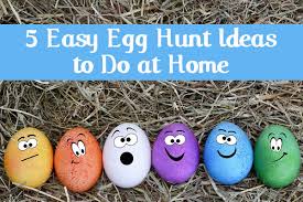 If you're handling a large group of children, pair the younger ones up with the older ones. 5 Easy Egg Hunt Ideas To Do At Home