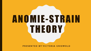 Anomie may evolve from conflict of belief systems and causes breakdown of social bonds between an individual and the community. Anomie Strain Theory Youtube